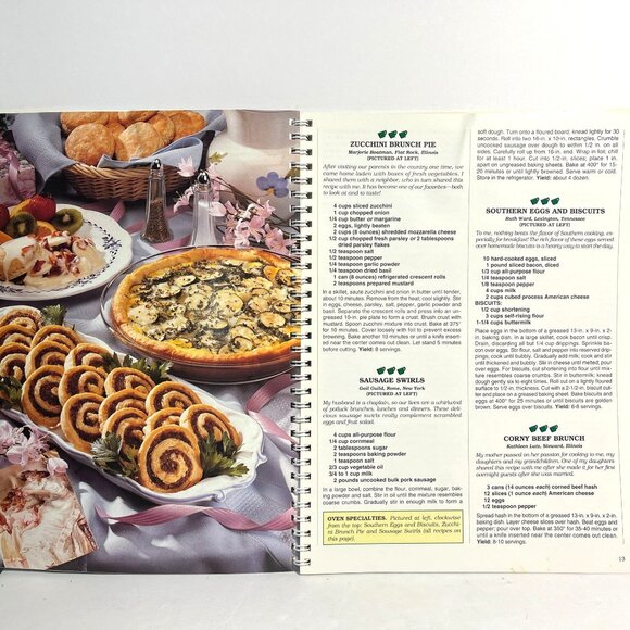 Cookin Up Country Breakfasts Spiral Cookbook 1994 - Picture 3 of 5